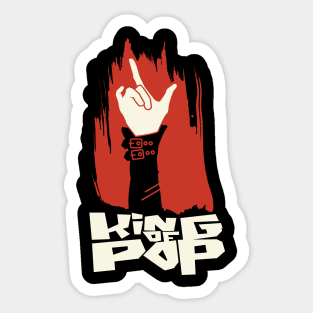 King of Pop Sticker